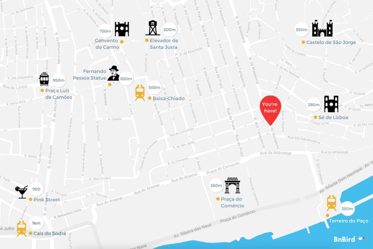 Apartmán Downtown 75 Prestige In Baixa Lisboa Exteriér fotografie